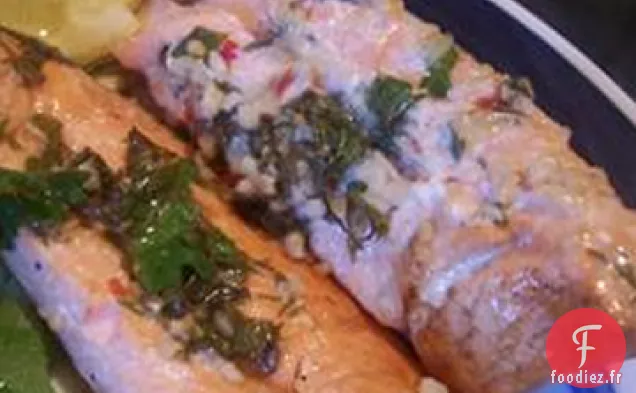 Brochettes de Saumon d'Été