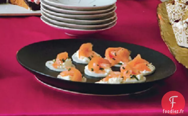 Canapés Au Saumon