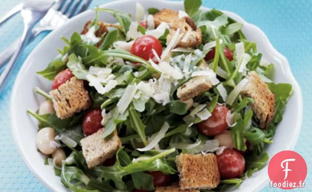 Salade de Roquette au Citron - Vinaigrette Dijon