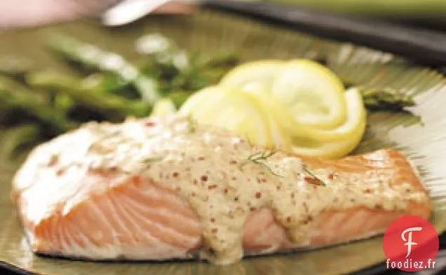 Saumon à la Moutarde au Chipotle