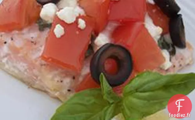 Saumon Cuit à La Grecque