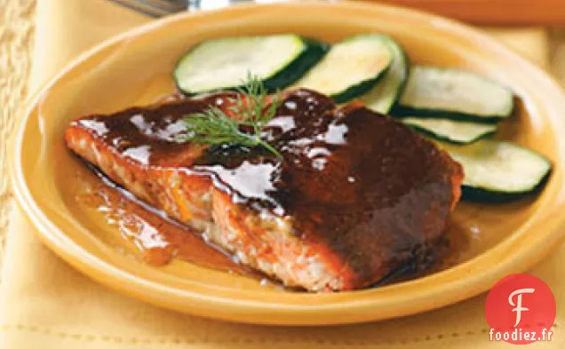 Recette de Saumon Glacé à l'Orange