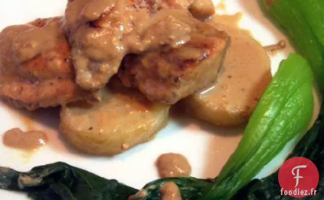 Saumon Riche, mais Très Sain, À La Crème Miso