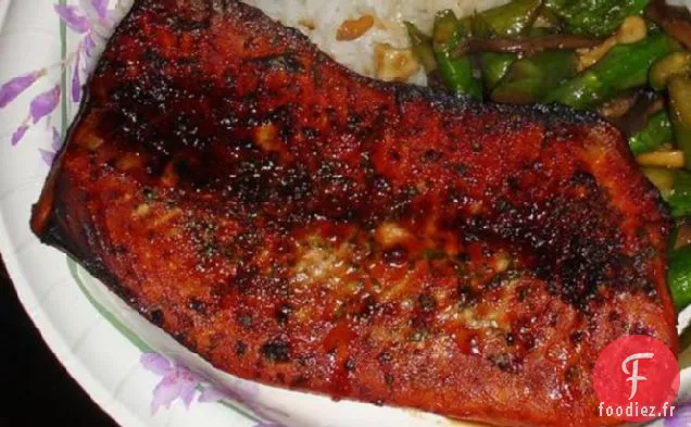 Saumon au Gingembre Et au Soja