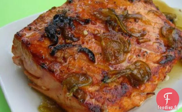 Filets de Saumon Jalapeno Au Miel