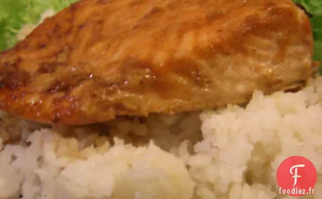 Saumon Glacé au Miel et Soya de Mika