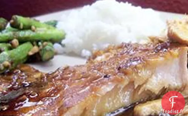 Cuisson au Teriyaki de Saumon