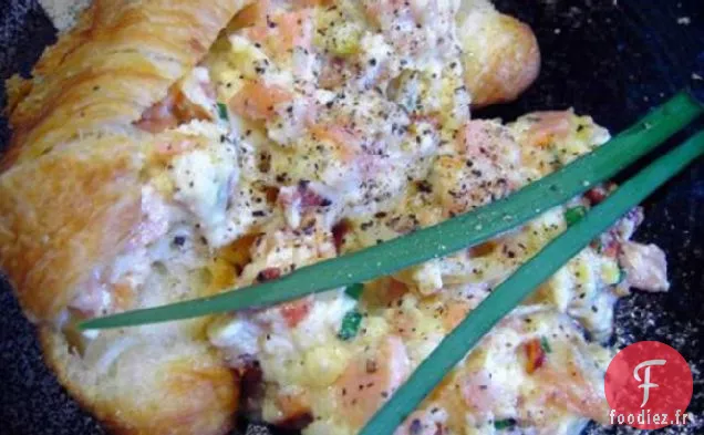 Brouillade de Saumon Fumé