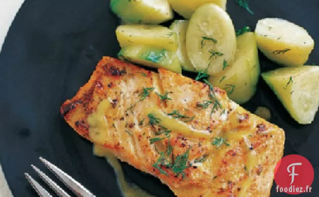 Saumon Glacé à la Moutarde