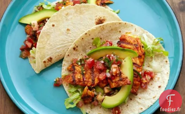 Tacos au poisson avec Salsa au Habanero
