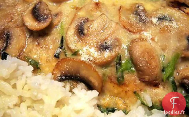 Sole Florentine Aux Champignons