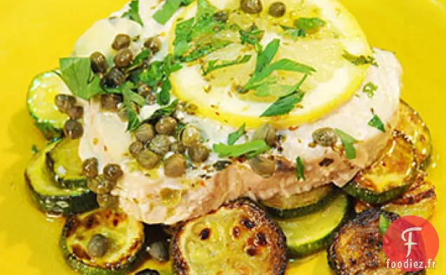 Espadon Cuit à la Vapeur Façon Bagnara