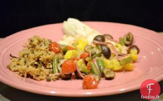 Paquet de Légumes d'Été et de Tilapia