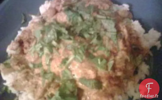 Tilapia Au Curry de Noix de Coco