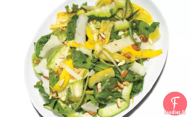 Salade de Courge d'Été Rasée