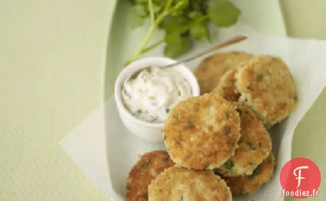 Gâteaux de Poisson Au Citron Et au Raifort