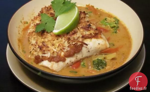 Tilapia Grillé À La Sauce Thaï Coco-Curry