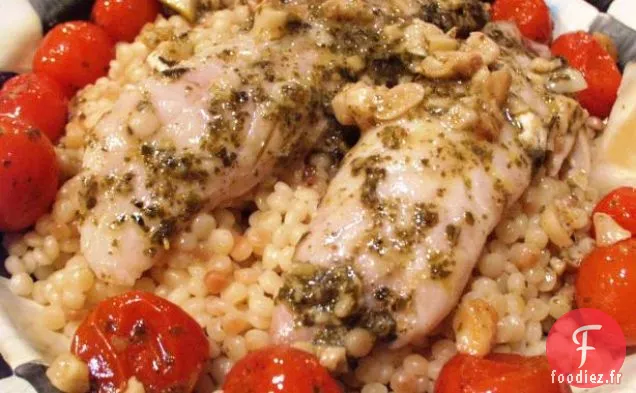 Poêle au Tilapia Vif