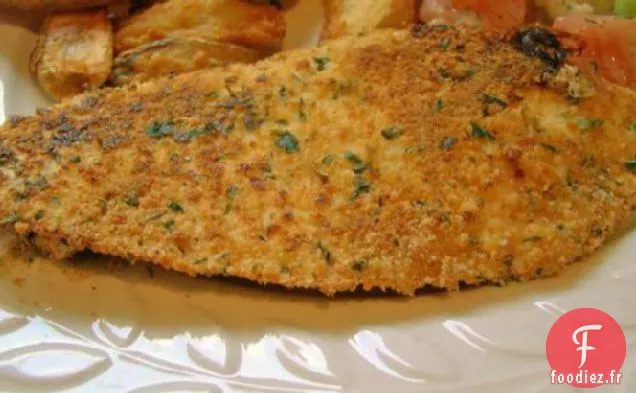 Tilapia au Parmesan Cuit au Four