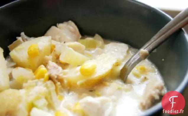 Chaudrée de Maïs au Tilapia