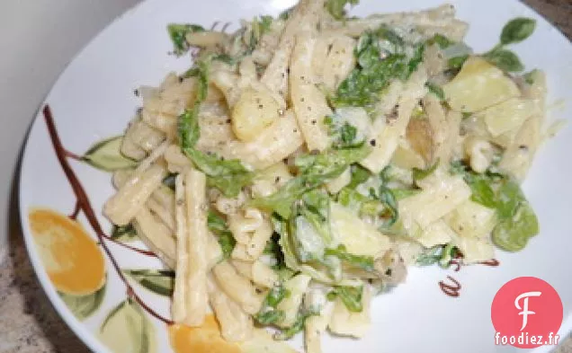 Pâtes Truffées Aux Pommes De Terre Et Roquette