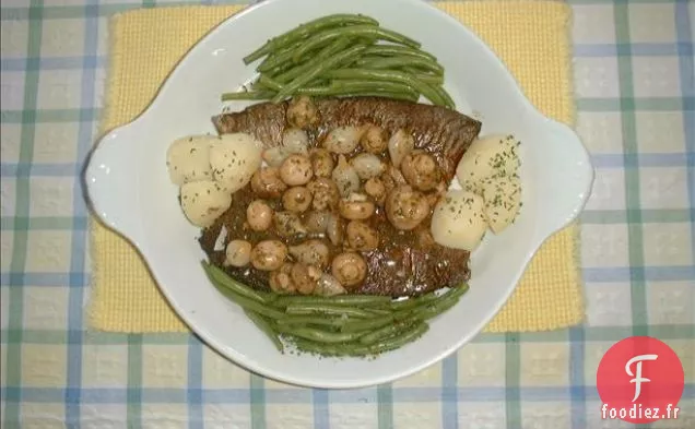 Truite Basque aux Herbes