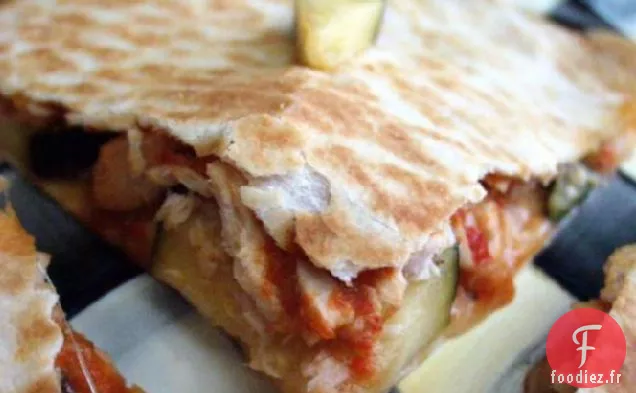 Quesadillas aux Courgettes et au Thon
