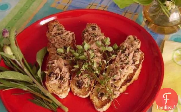 Bruschetta au Thon Toscan