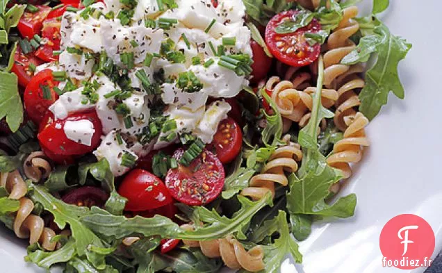 Mozzarella, Tomates Et Pâtes