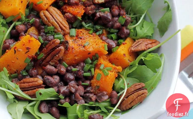 Courge Musquée, Haricots Azuki Et Roquette