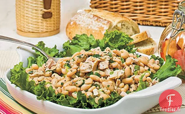 Salade de Haricots Blancs et de Thon