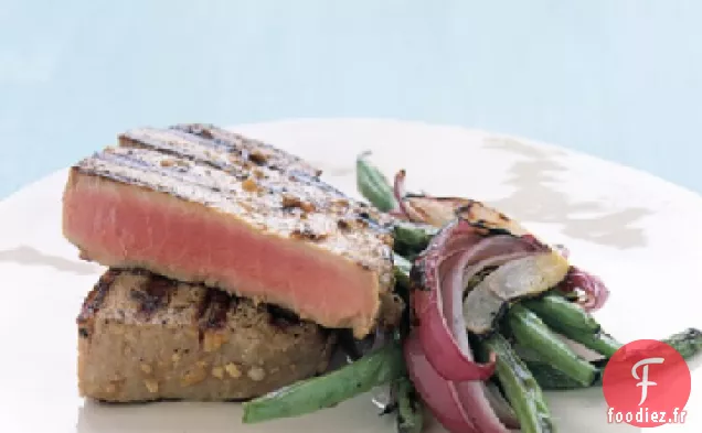 Steaks de Thon Grillés avec Marinade Japonaise