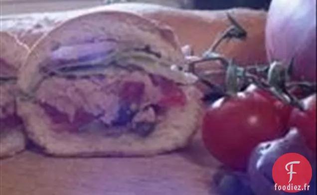 Sandwich au Thon Méditerranéen
