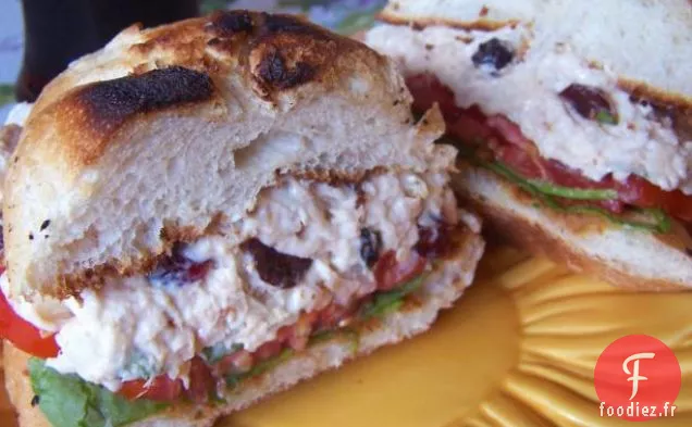 Sandwich au Thon Au Citron Et au Poivre