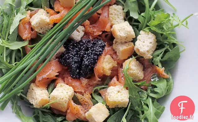 Saumon Fumé, Caviar Et Croûtons