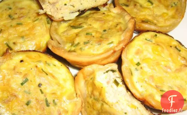 Tartes au Thon et au Maïs