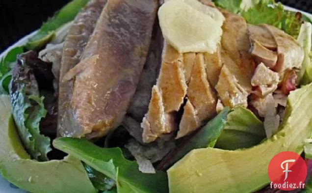 Salade de Thon Poêlé au Wasabi