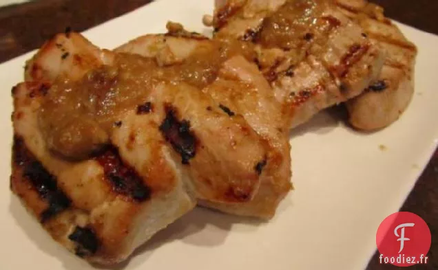 Thon Glacé Au Gingembre et Citron Vert