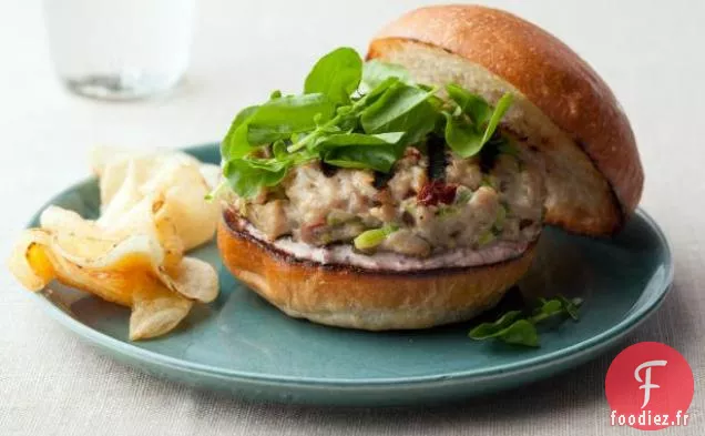 Burgers de Thon à l'Aïoli de Tapenade
