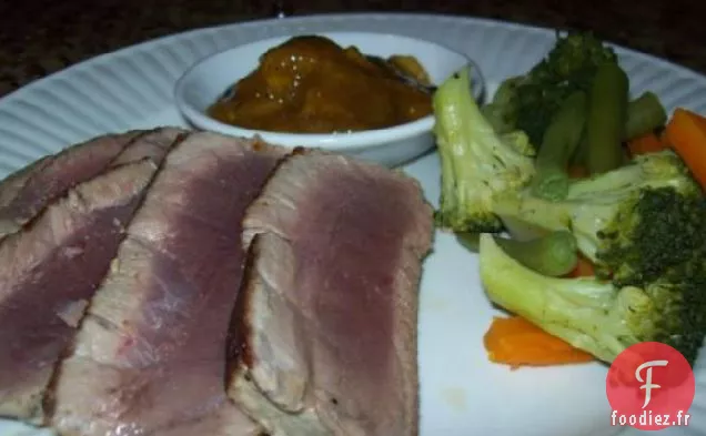 Ahi Cubain Au Chutney Banane-Mangue