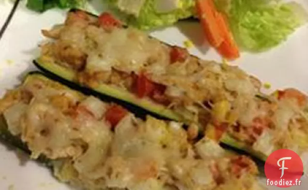 Courgettes Farcies au Thon