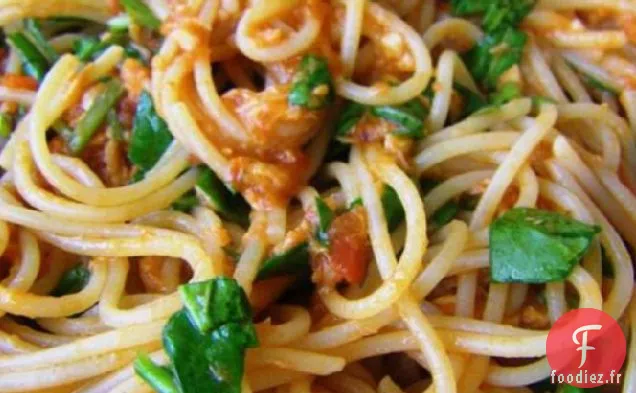 Spaghettini De Jardin D'Oliviers Au Thon