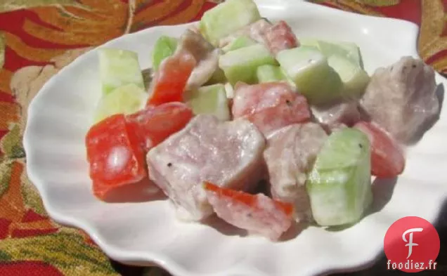 Poisson Cru ou E'ia Ota (Thon Mariné à la Lime de Tahiti)