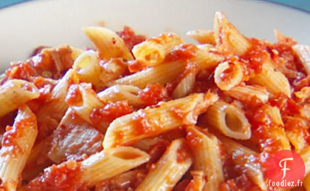 Pâtes de Tomates au Thon