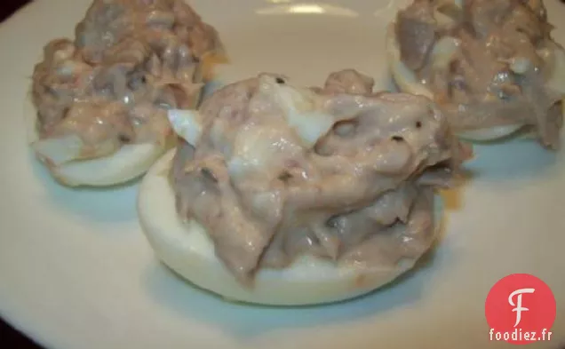 Œufs de Thon Farcis