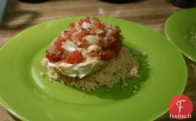 Poisson Épicé Au Couscous pour Un