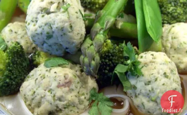 Soupe de Boules de Poisson à la Coriandre (Coriandre)