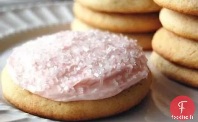 Biscuits au Sucre avec Glaçage à la Crème au Beurre