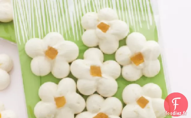 Fleurs Meringuées Au Citron