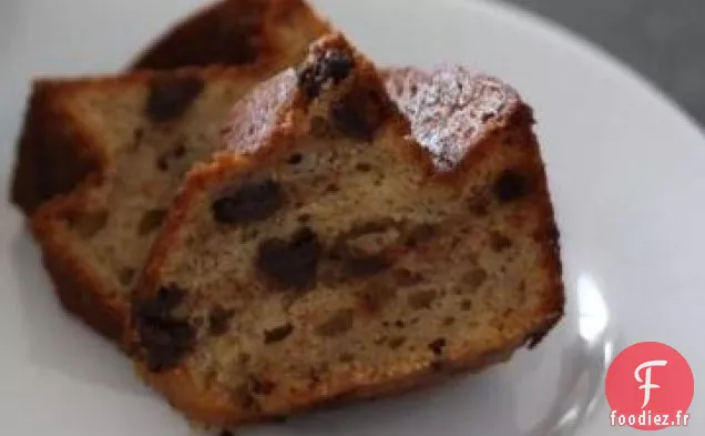Gâteau aux Pépites de Chocolat à la Banane